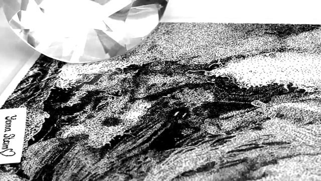 Яна Стамо. Техника пуантель (точками). №2 