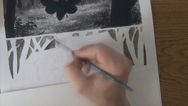 Дневник создания комикса. Начало. Как начать рисовать свой комикс. Первая страница. смотреть онлайн