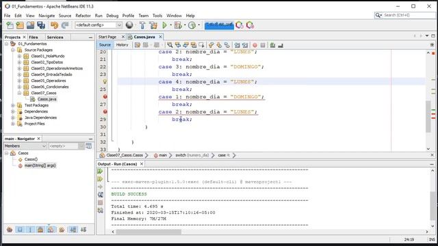 ? Switch - Case en Java ? #Clase 07 смотреть онлайн