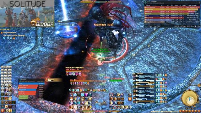 [FFXIV] Susano Ex - 6:13 - PLD PoV - Solitude - Team Bidoof