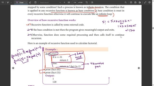 Recursive function with a example | Tamil | 12th Computer Science | Chapter 7 imp Five Marks смотреть онлайн