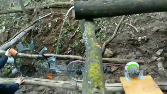 Водяная мельница с редуктором и генератором от ВАЗ (water mill with generator) смотреть онлайн