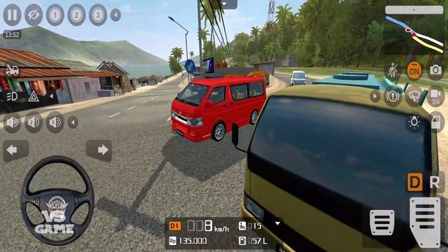 Mini Bus Mod Drive - Bus Simulator Game | Bus Simulator Indonesia Android Gameplay смотреть онлайн