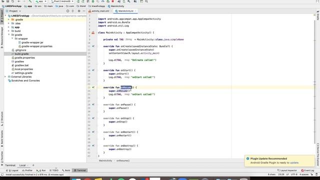 Android Activity life cycle call backs in English смотреть онлайн