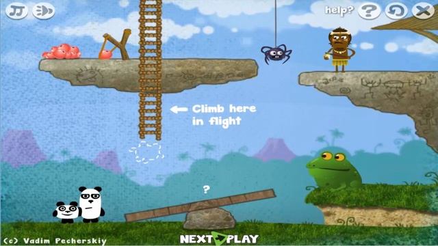3 pandas walkthrough - cartoon movie game for kids смотреть онлайн