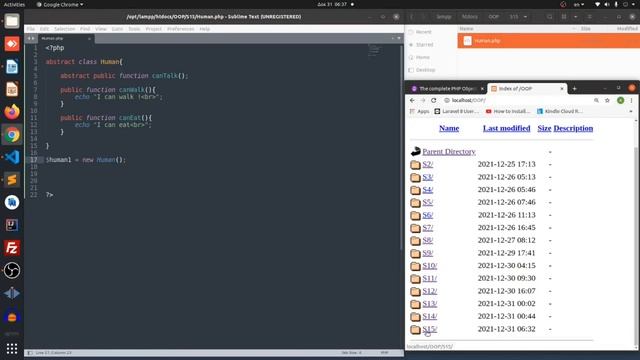 22. What is abstract classes and abstract methods ? | PHP object oriented programming смотреть онлайн