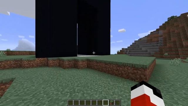 Minecraft — Enlarging Gate (Immersive Portals + Pehkui Mods) смотреть онлайн