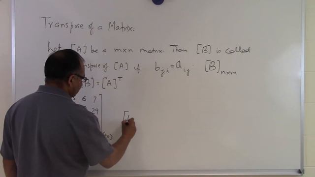 Chapter 04.04: Lesson: Transpose Of A Matrix