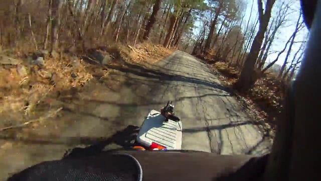 Moto-mule motorcycle trailer on Yamaha WR250R смотреть онлайн