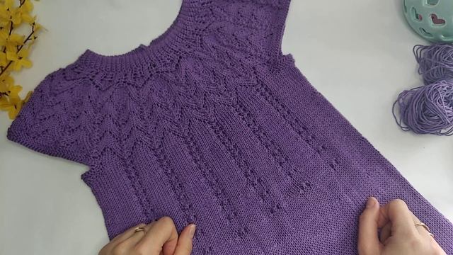 Обзор пряжи  Alize DIVA с готовой работой