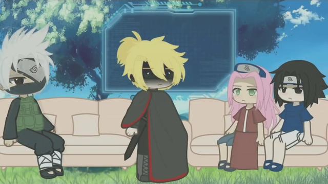 реакция Саске , сакури , Какаши на злого наруто гача лайф смотреть онлайн