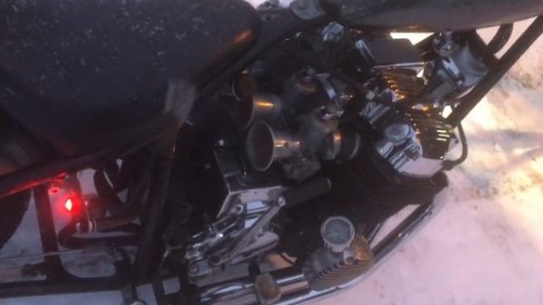 Honda CB750 chopper build. CB750 chopper build.