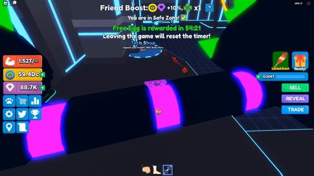 ЧИТЕР РАЗРАБОТЧИК УСТРОИЛ ДЛЯ МЕНЯ МЕГА ПРОКАЧКУ! Lifting Heroes Roblox смотреть онлайн
