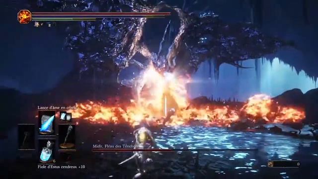 Dark Souls 3 Ng+16 - Darkeater Midir VS. Build Magic (1 on 1) No Damage. смотреть онлайн