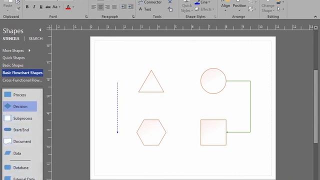 Working With Visio Shapes In Visio 2016