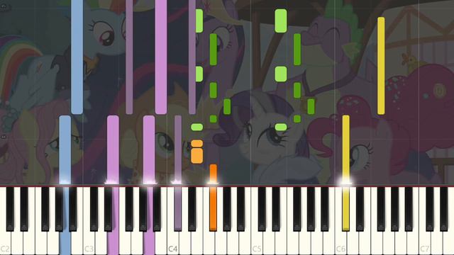 How The Magic of Friendship Grows - MLP:FIM - Synthesia [Piano Cover] смотреть онлайн