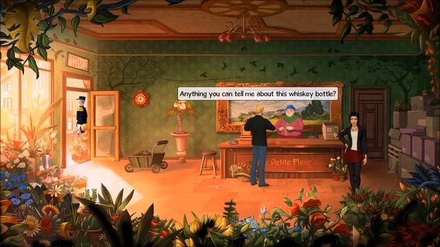 Broken Sword 5 - The Serpent´s Curse Playthrough Part 19: The Flower Shop смотреть онлайн
