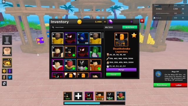Spending 100,000+ Gold in Superhero Tower Defense on Roblox | Ultimate Tower Defense смотреть онлайн