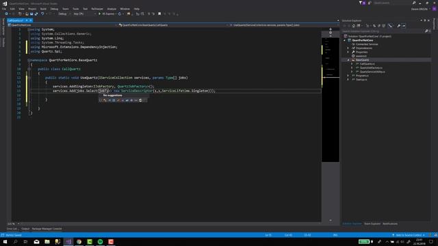 NetCore Task Scheduler with Quartz смотреть онлайн
