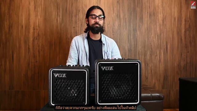 รีวิว แอมป์กีตาร์ไฟฟ้า Vox Mini Go | เบ๊ เงียบ เส็ง смотреть онлайн