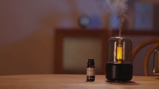 Kinscoter Candlelight Aroma Diffuser Portable Electric USB Air Humidifier Cool Mist Maker Fogger смотреть онлайн