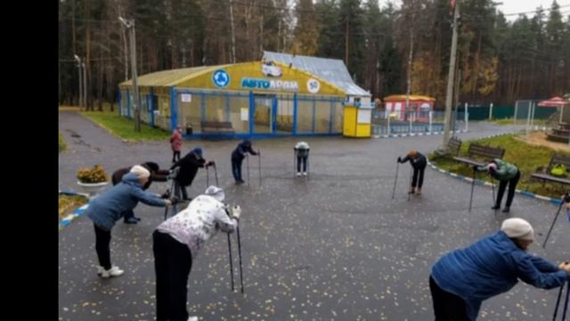 Фото и видео отчёт о занятиях северной ходьбой в Ивановской области с 15 по 31 октября 2021 года. смотреть онлайн