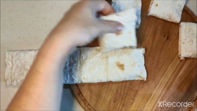 Ленивые пирожки с мясом из лаваша. Быстрые беляши за 5 минут. смотреть онлайн