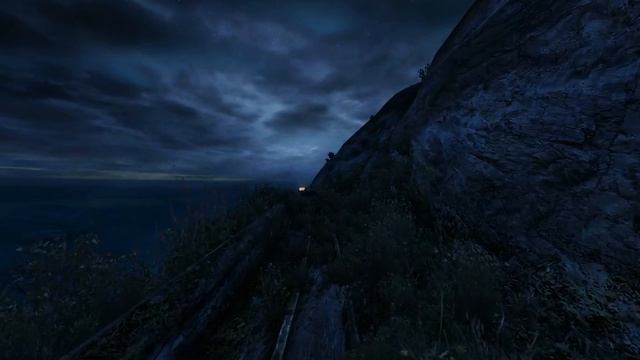 Dear Esther Landmark Edition. Секретный комментарий в 4 главе.