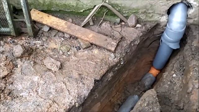 Канализация за 2000 рублей из покрышек