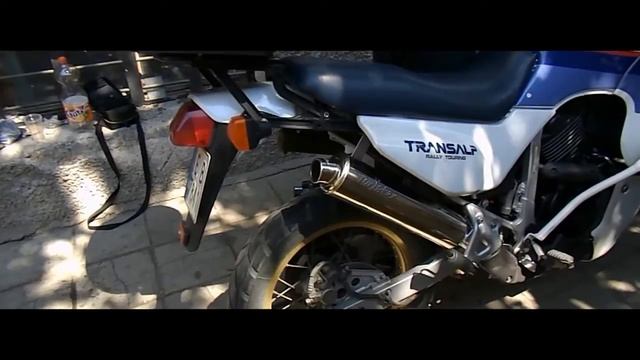 Honda Transalp - Twister Exhaust - Before/After смотреть онлайн