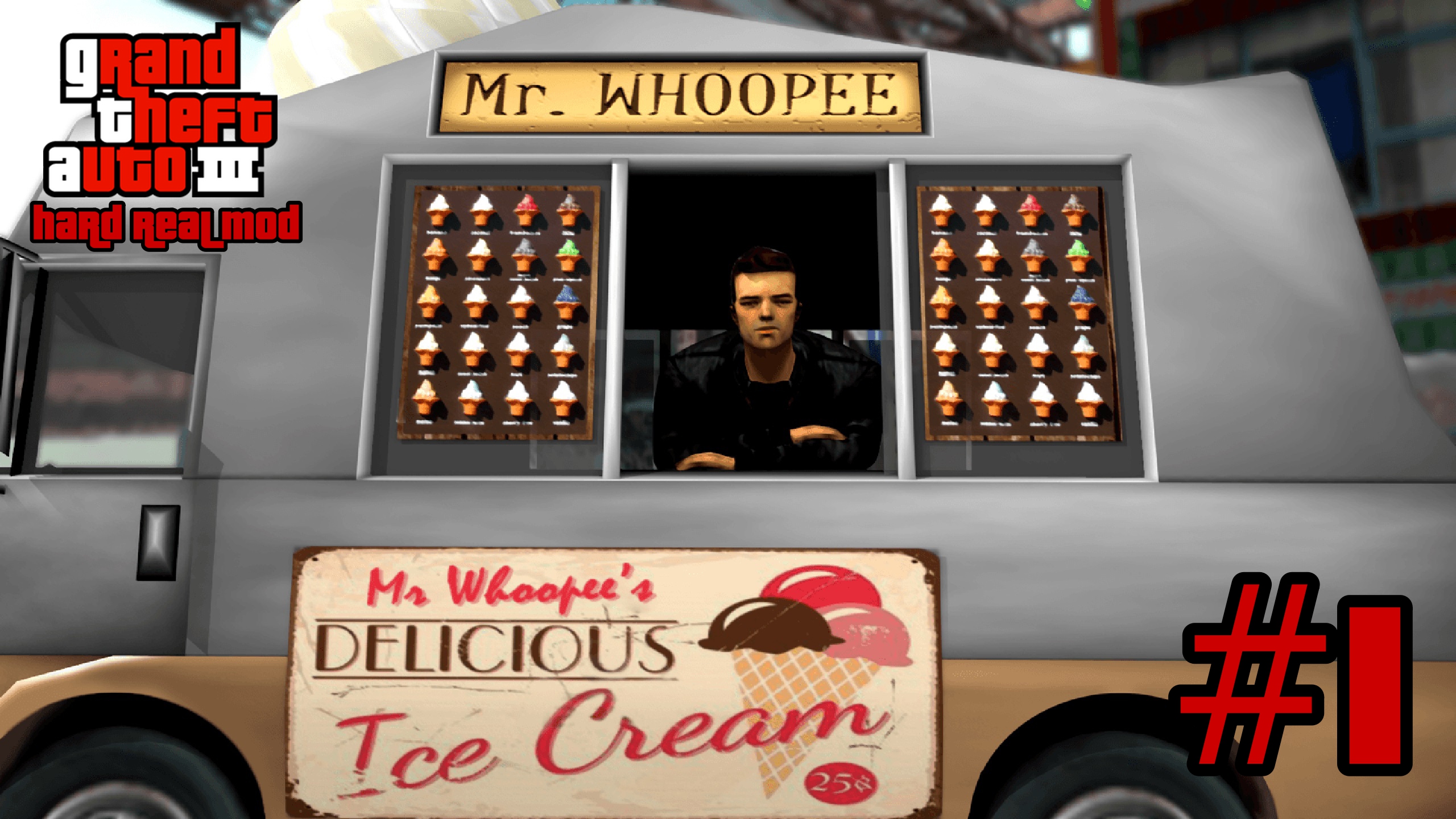 Grand Theft Auto 3: Hard Real Mod - Второй Шанс #1 (Прохождение с русской озвучкой на 100%) смотреть онлайн