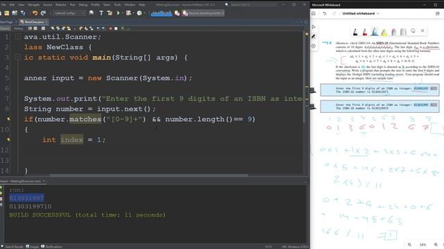 Exercise 3.9 (ISBN-10 checksum) | Introduction to Java Programming смотреть онлайн