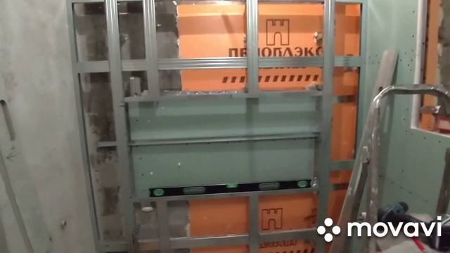 Ремонт ванной комнаты своими руками.6с. Утепление стен . смотреть онлайн