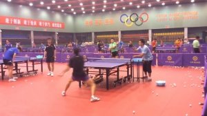 Настольный теннис тренировка Китай. Настольный теннис Китай. Fan Zhendong. Настольный теннис 2020.