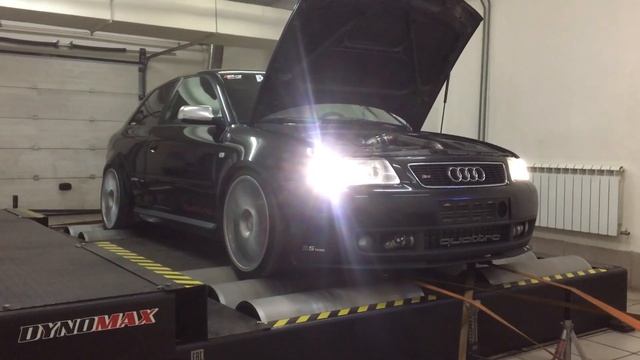 Audi S3 8L 1,8T BIG TURBO Dyno смотреть онлайн