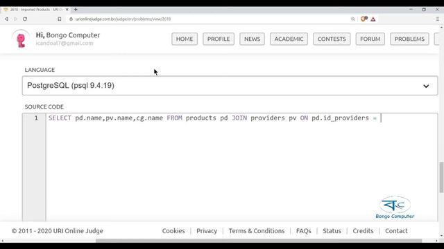 How to Solve URI Online Judge SQL Problem #2618 Imported Products смотреть онлайн