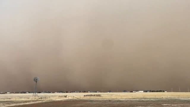 Песчаная буря в Амарилло Техас, США. смотреть онлайн