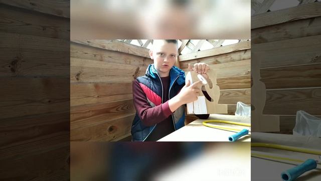 Вирізаю ніж М9 байонет із фанери!