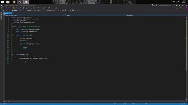 UNET | Spawning Objects Over Network - (Unity 5 Multiplayer) | C# смотреть онлайн