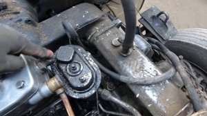 Бюджетная или временная установка одноцилиндрового компрессора на старый КамАЗ