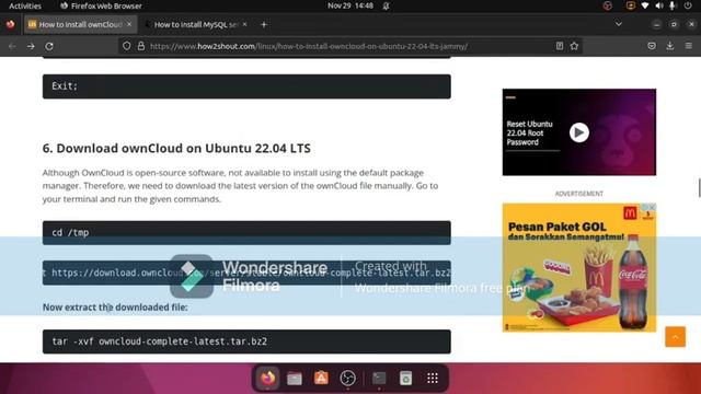 Tutorial Install Owncloud di Ubuntu 22.04 смотреть онлайн