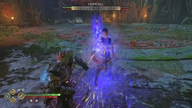 Humbling Heimdall The Masterpiece Boss Fight - No Damage - God of War Ragnarök - GMGOW смотреть онлайн