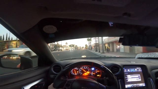 500HP NISSAN GTR POV DRIVE!! смотреть онлайн
