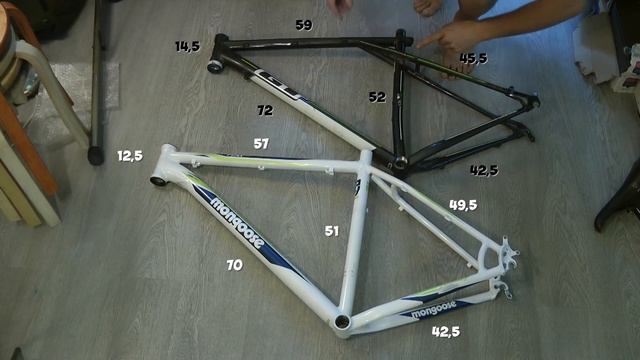 Сравниваем рамы GT Karakoram sport vs Mongoose Tyax Expert смотреть онлайн