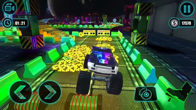 Monster Truck Parking | Fury Monster Truck Parking Mania Android Gameplay #2 смотреть онлайн
