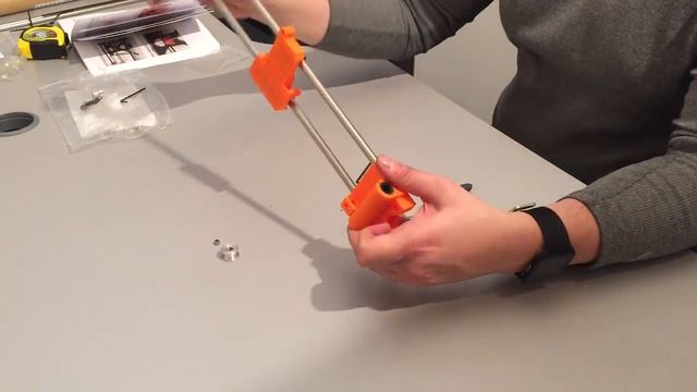 Сборка 3d принтера Prusa i3. Часть 2. Ось X. смотреть онлайн