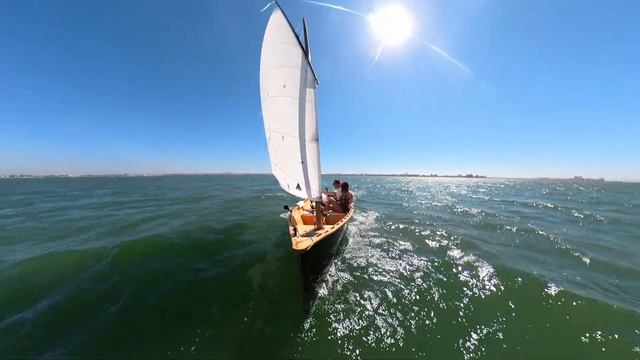 Best Sail so Far This Summer!! Perfect Wind for Dinghy Self Steering Demonstration! смотреть онлайн