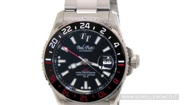 PAUL PICOT Paul Mariner GMT 4353SG-CN смотреть онлайн