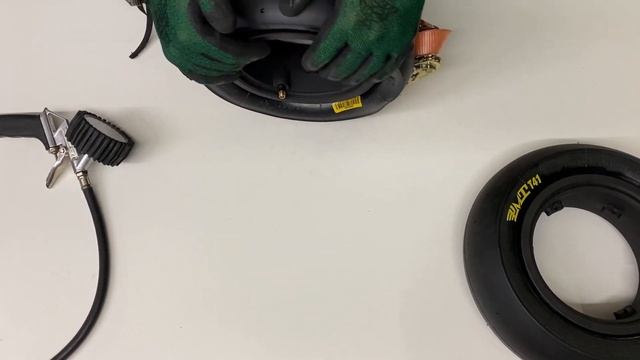 Как накачать бескамерную покрышку электросамоката, pump up a tire dualtron thunder смотреть онлайн