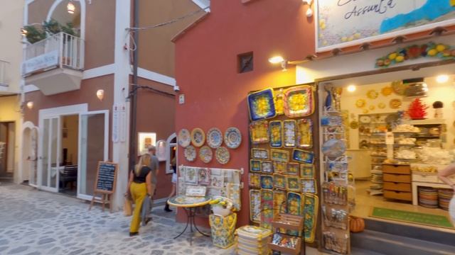 Positano Evening Walk - Amalfi Coast - With Captions